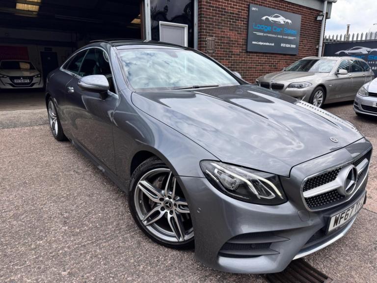 2017 Mercedes-Benz E Class 2.0 E220d AMG Line (Premium) G-Tronic+ Euro 6 (s/s) 2dr COUPE Diesel A...