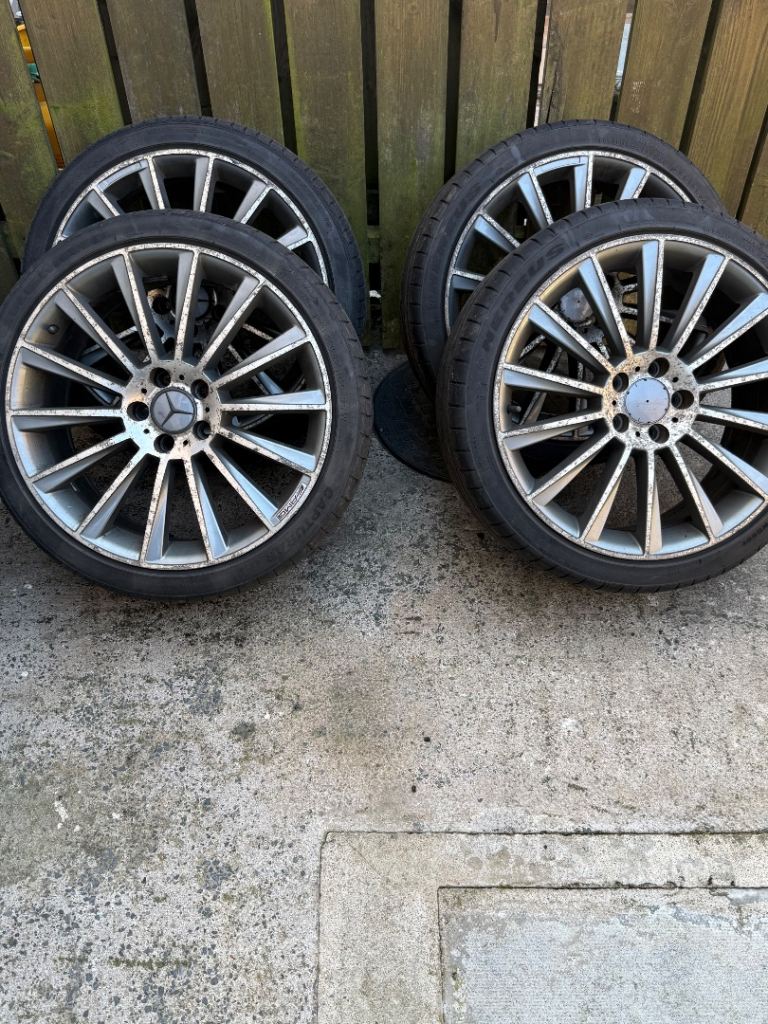 Mercedes class c alloys 19 inch