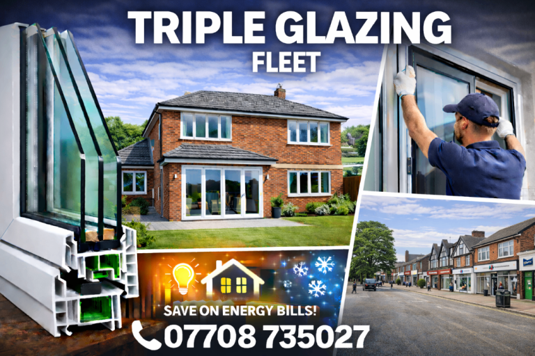 🔥 TRIPLE GLAZING FLEET 🔥 WINDOWS DOORS & CONSERVATORY ROOFS