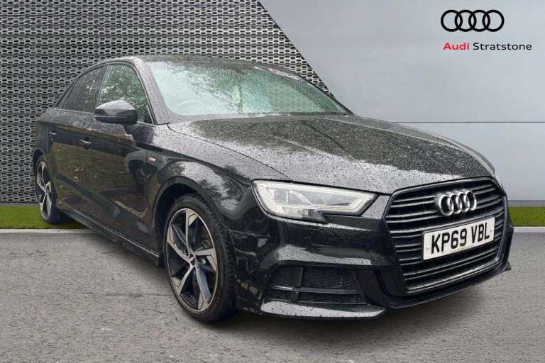 2019 Audi A3 35 TDI Black Edition 4dr S Tronic [Tech Pack] Saloon Diesel Automatic
