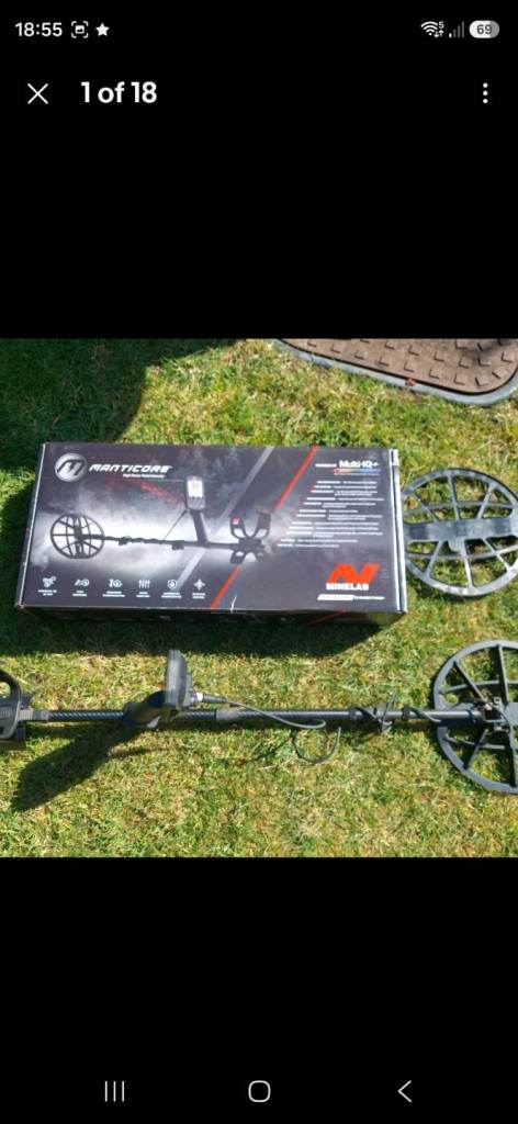 Minelab Manticore metal detector
