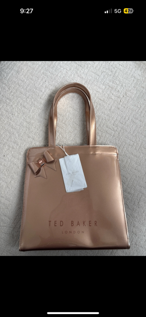 Brand new gold Ted Baker 