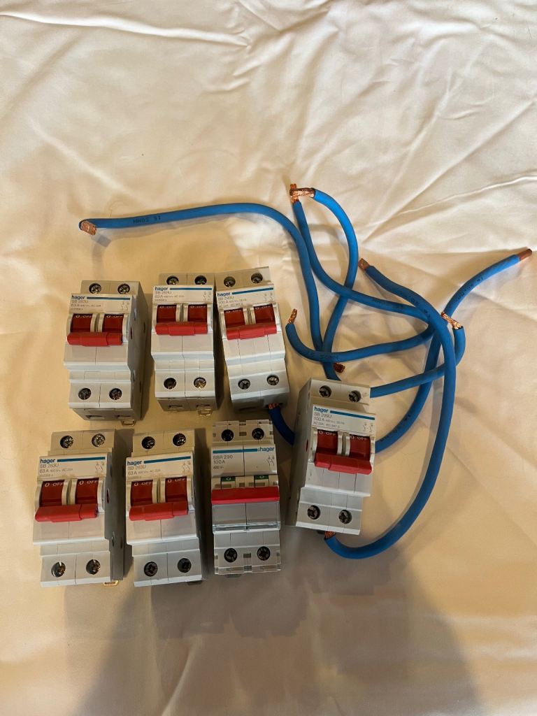 Hager main switch X 11