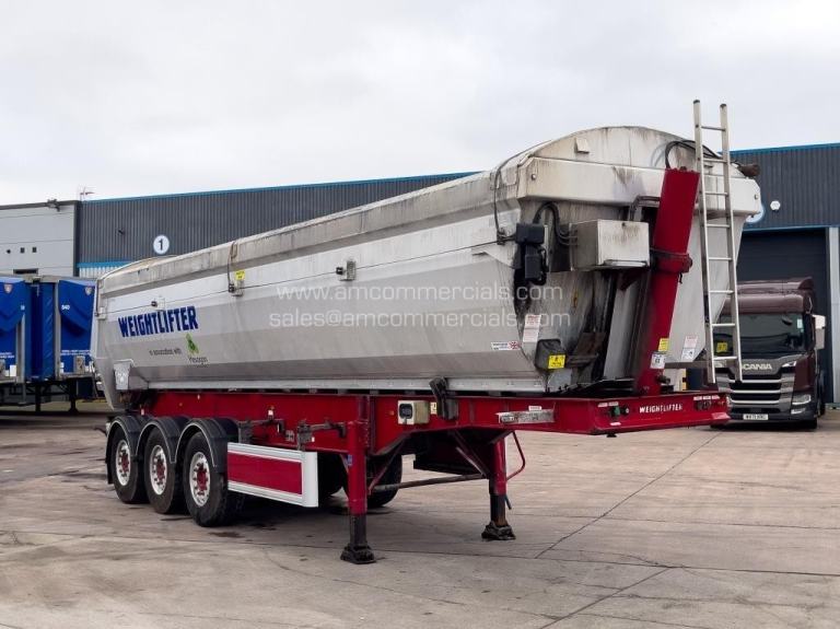 WEIGHTLIFTER HALF-PIPE TIPPING TRAILER