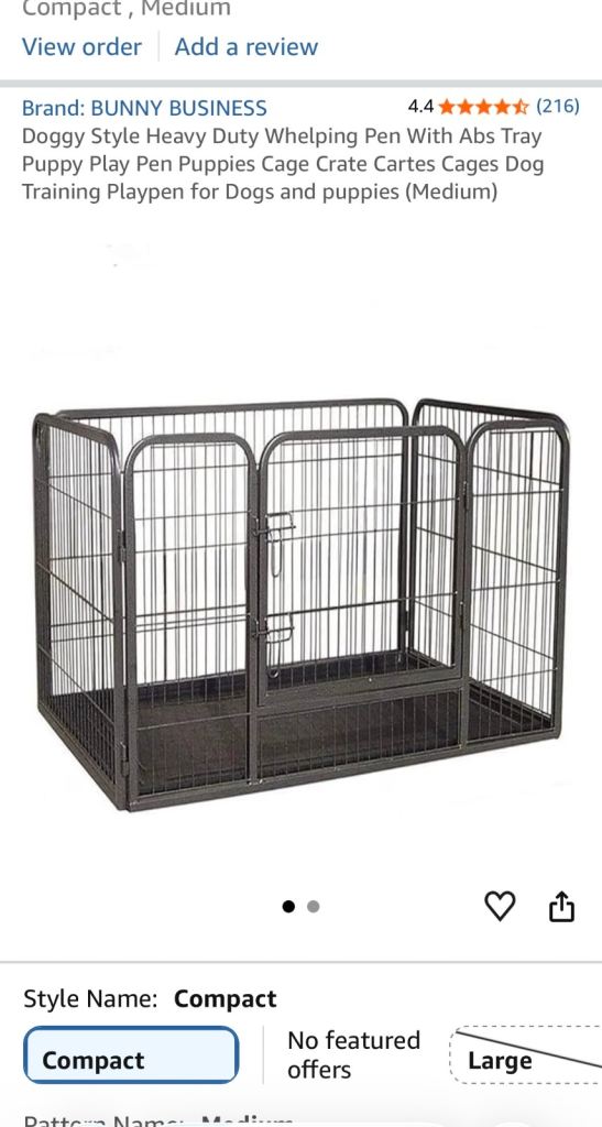 Whelping pen new 