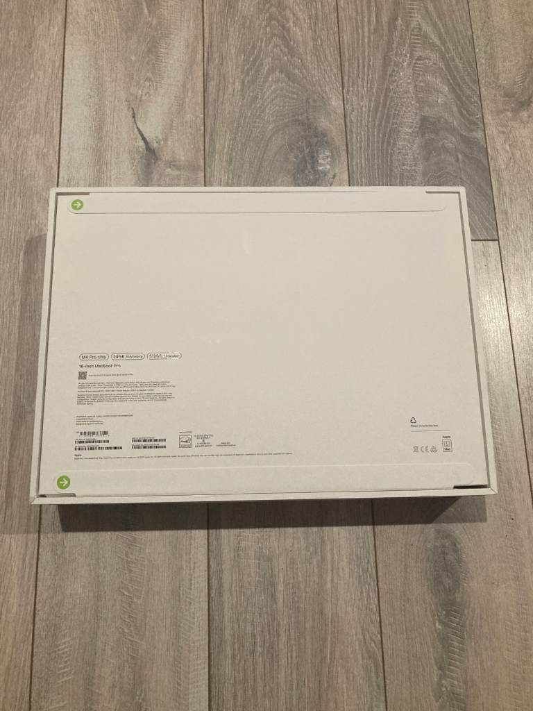 Macbook Pro 16-inch M4 Pro, 24GB 512 GB