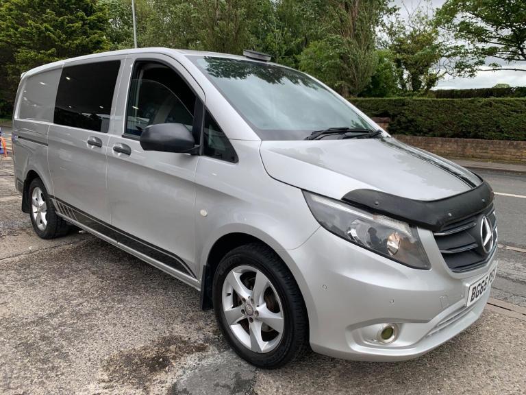 2015 Mercedes-Benz Vito 2.1 116 CDI Sport Crew Van Double Cab 5dr Diesel G-Tronic+ RWD L2 Euro 6 ...