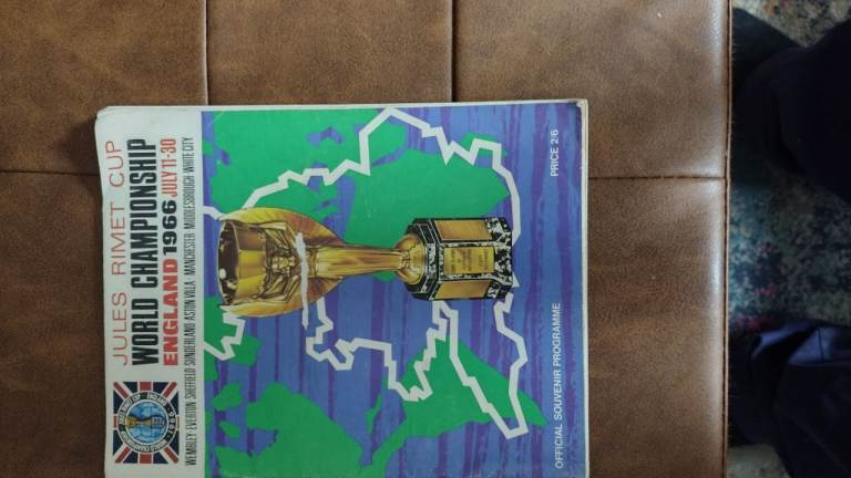 World cup 1966 sovereign programme 