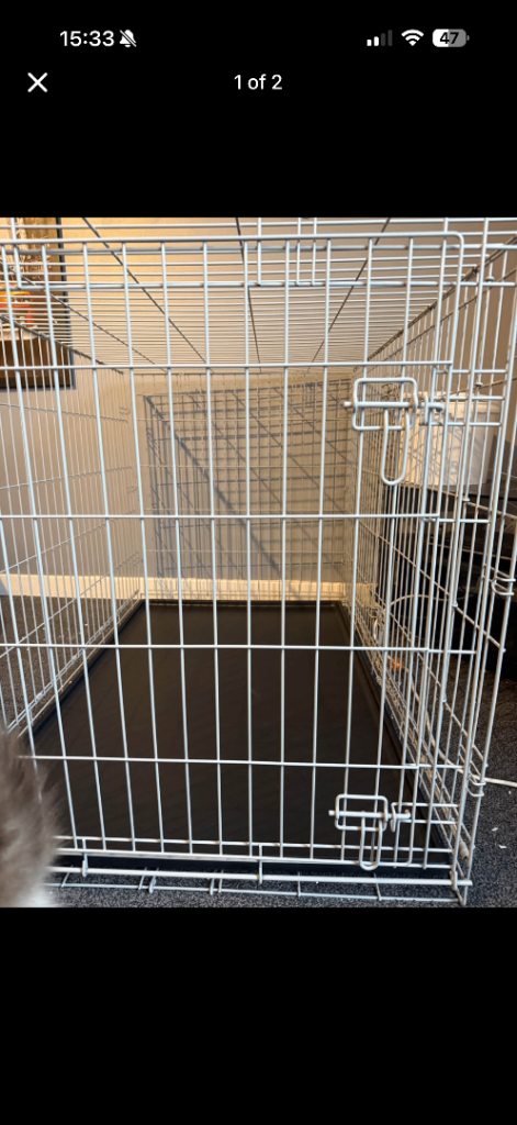 XL dog crate 