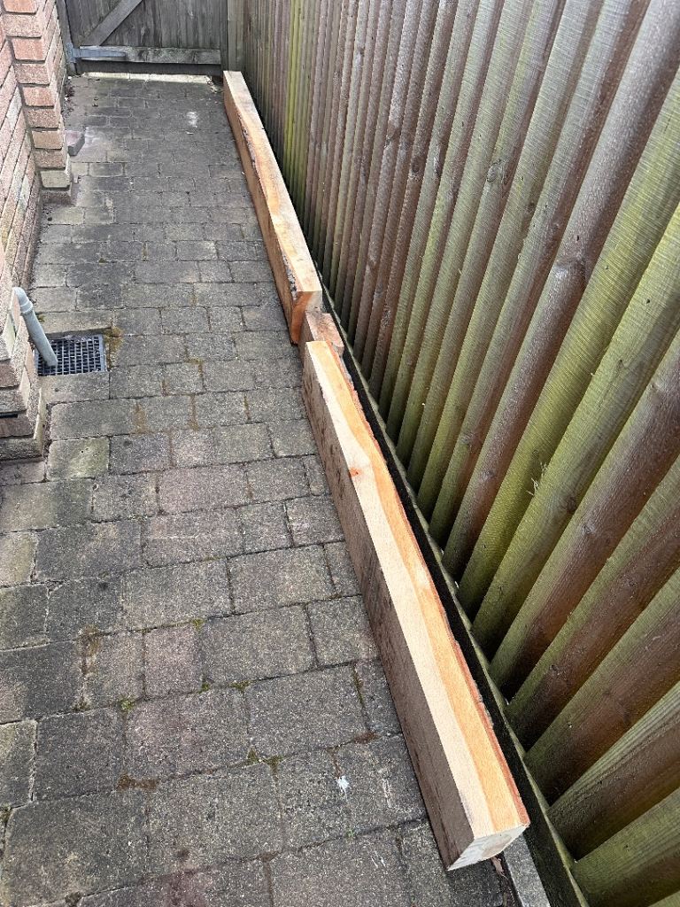 (Gone subject to collection)New Oak sleepers Free for collection 