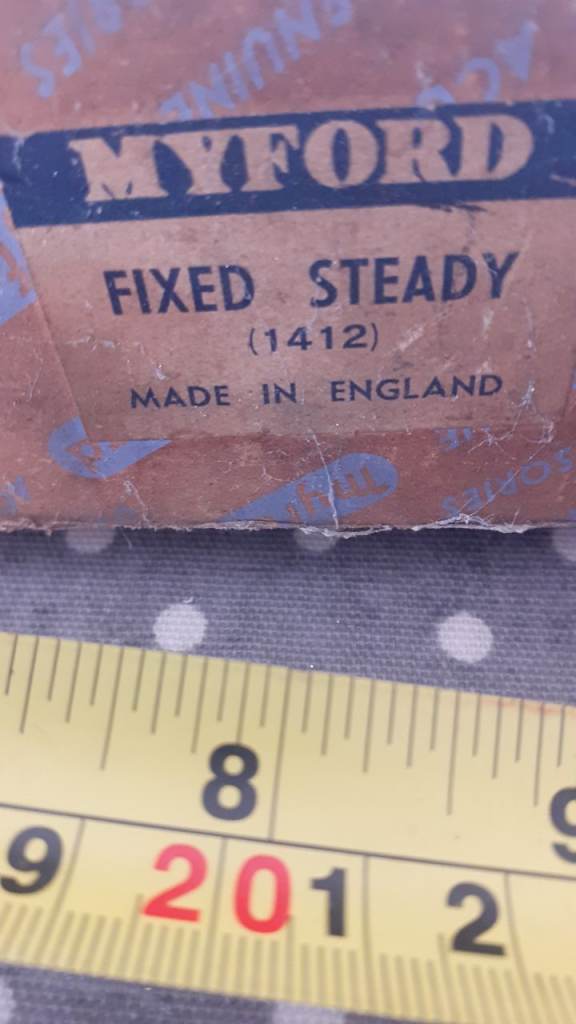 Myford fixed steady 1412 new in box 