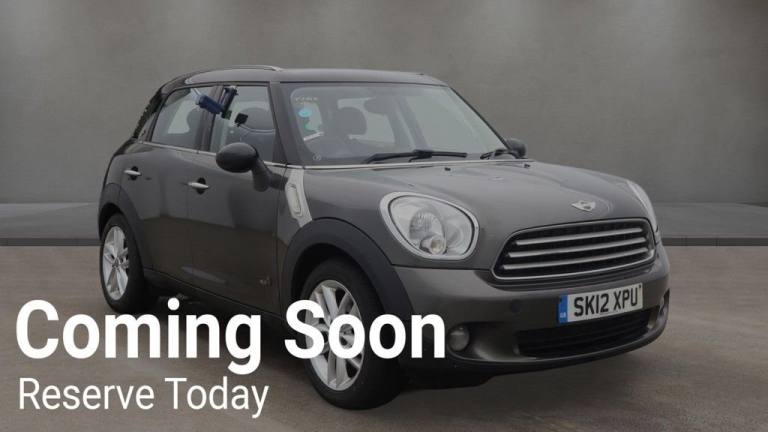 2012 MINI Countryman 1.6 Cooper D ALL4 5dr HATCHBACK DIESEL Manual