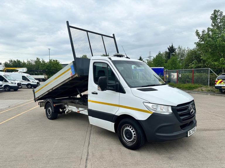 2022 Mercedes-Benz Sprinter tipper, Mercedes tipper, Merc Single Cab Tipper