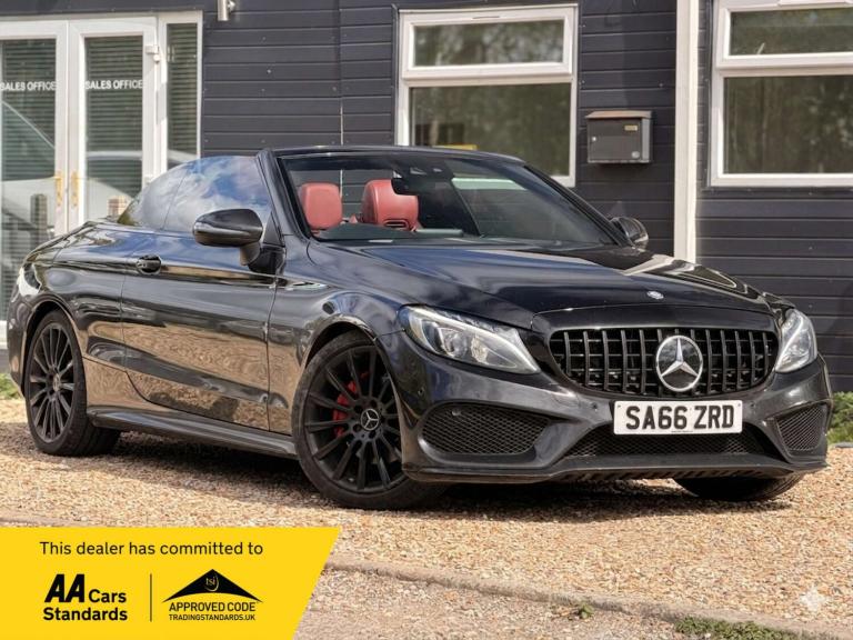 2016 Mercedes-Benz C Class 2.1 C 220 AMG Line D Auto 2dr Convertible Diesel Automatic