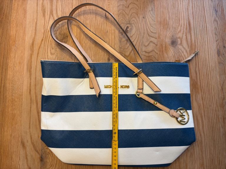 Michael Kors Handbag Shopper Weekender maritime 