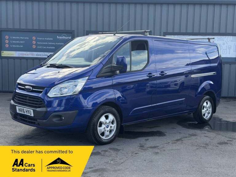2016 Ford Transit Custom 2.2 TDCi 290 Limited Panel Van 5dr Diesel Manual L2 H1 (186 g/km, 123 bh...