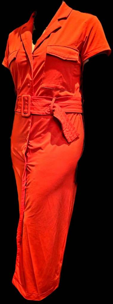 Orange jumpsuit 