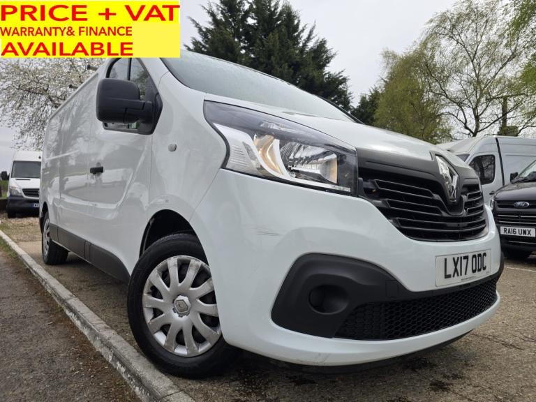 2017 Renault Trafic 1.6 dCi ENERGY 29 Business+ LWB (LOW MILEAGE) PANEL VAN Diesel Manual