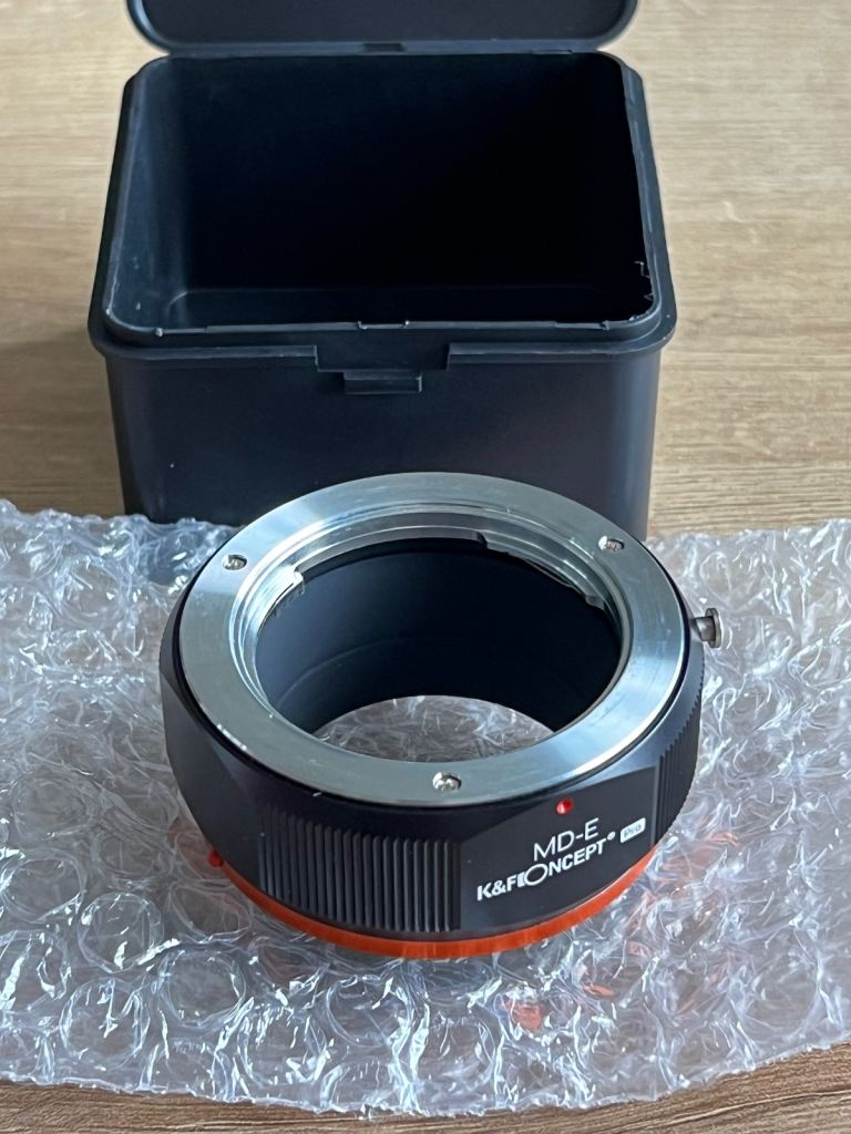 K&F Minolta MD to Sony E Mount Lens Adapter