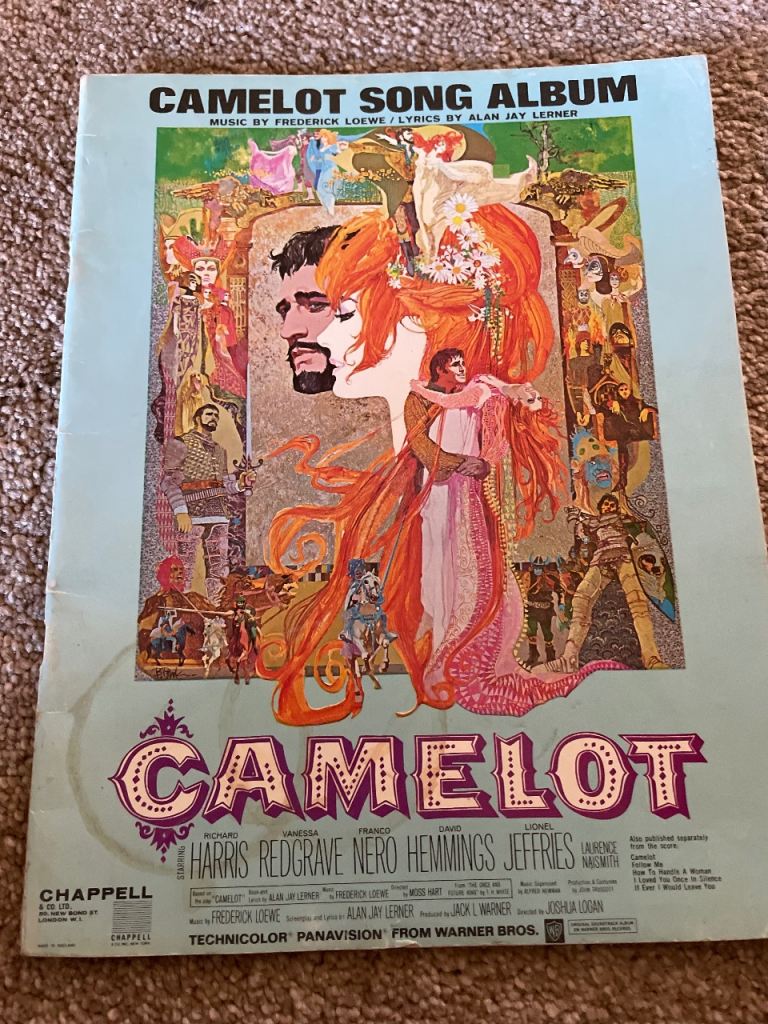 Camelot Song Album Sheet Music – Good Condition
