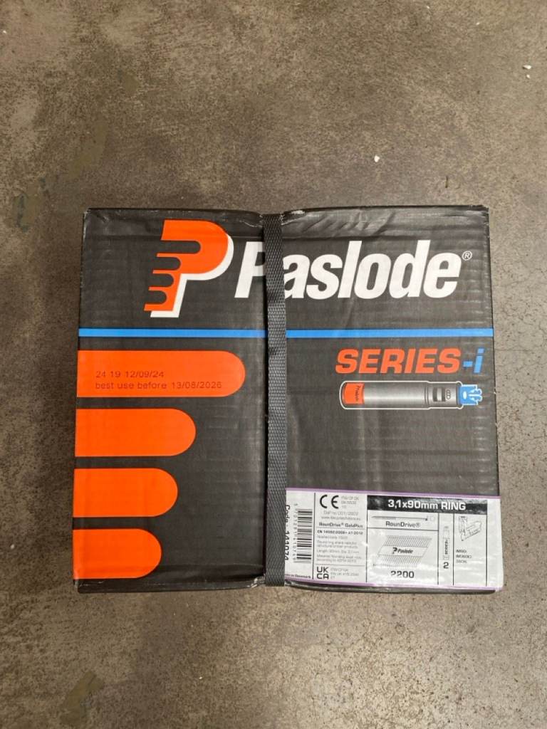 Paslode Series-i Impulse Nails 3.1 x 90mm Ring Shank