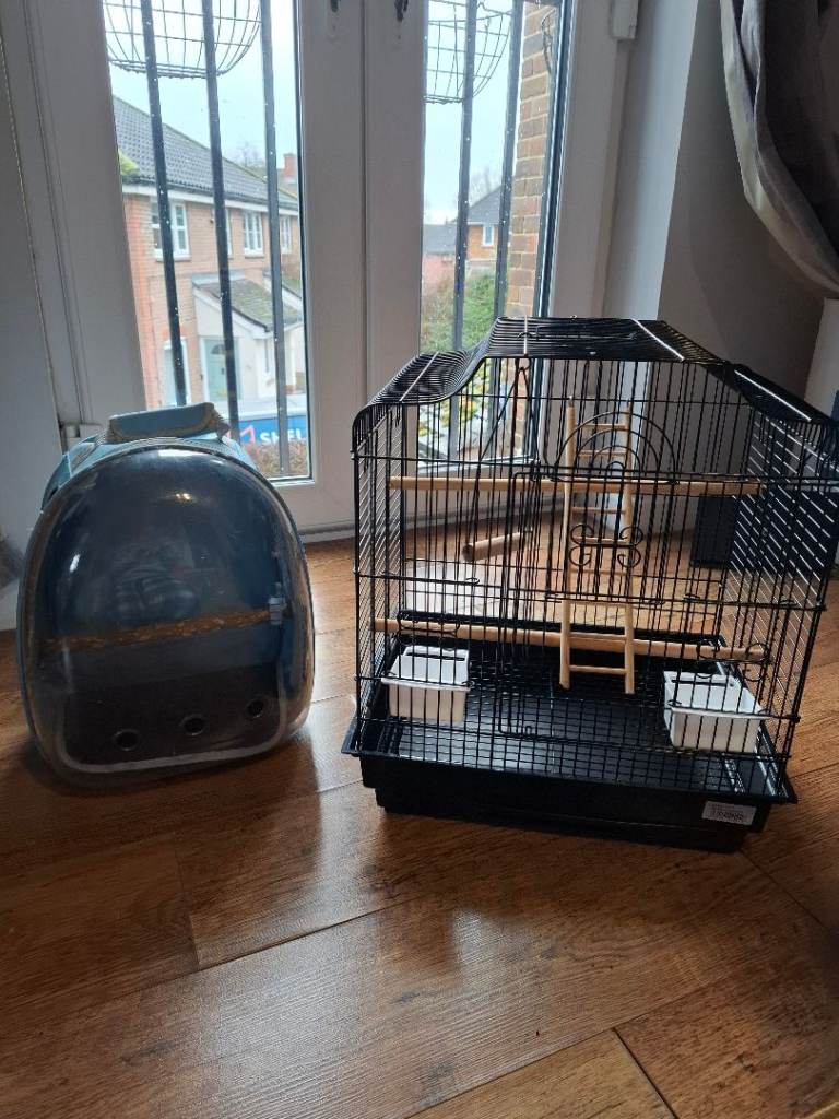 Bird Cage and Carrier