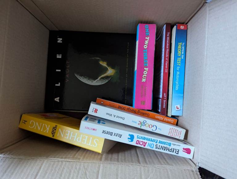 *GONE* Free Books 3x Boxes of Books Perfect for Car Boot Resellers 
