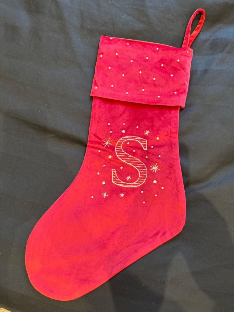 2 x M&S Christmas stocking - £5 each