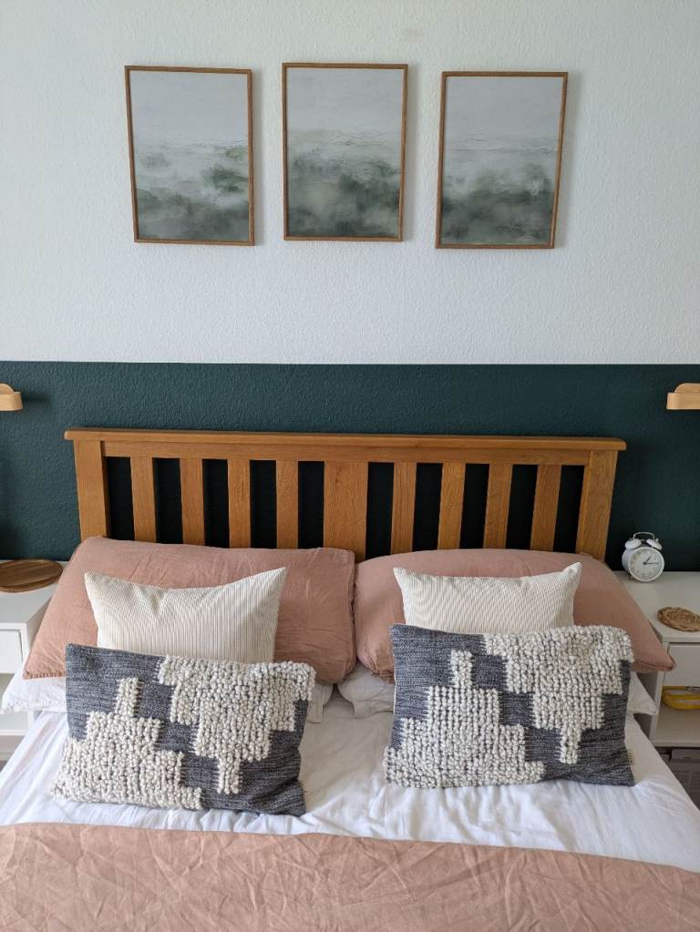 Beautiful Solid Wood Double Bed Frame