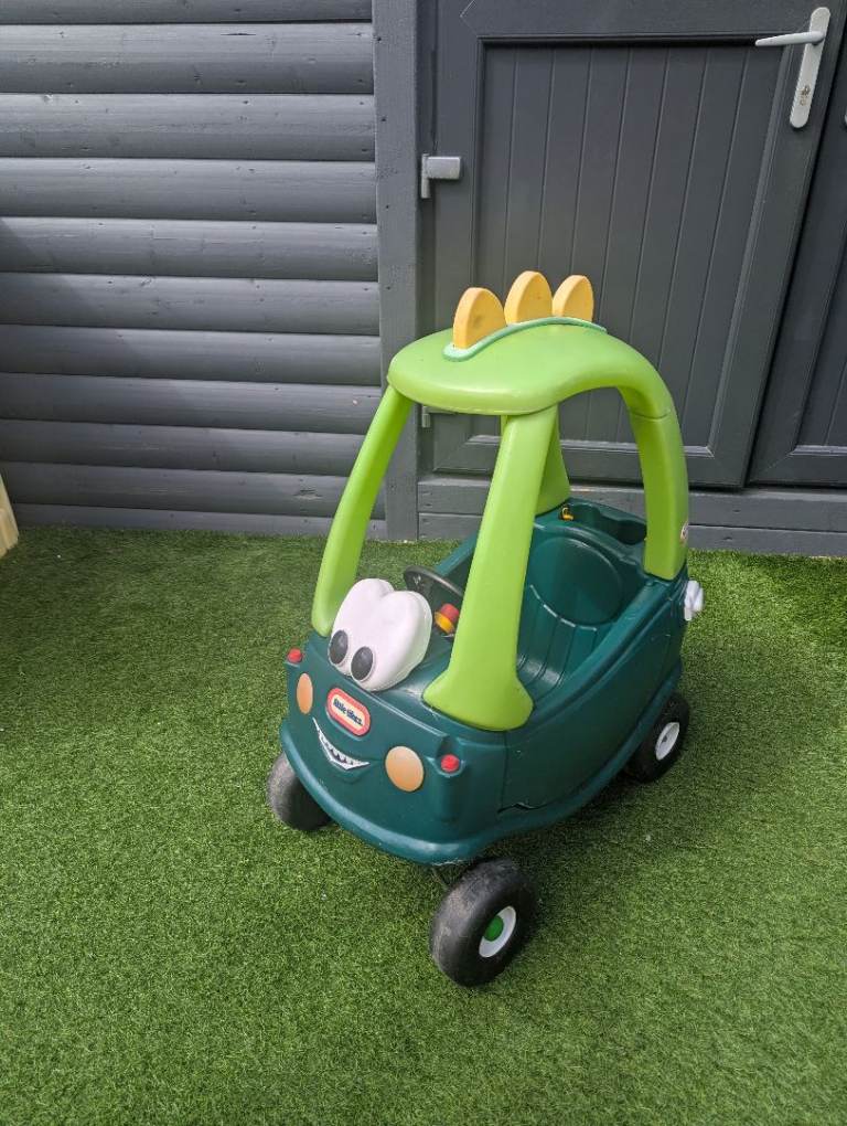 Little Tikes Cozy Coupe Dino Ride-On Car – Good Condition