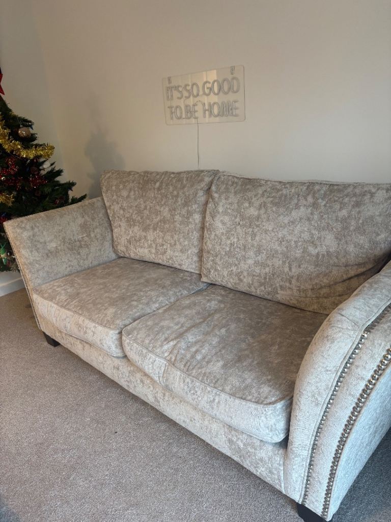 image for cream two seater sofa 