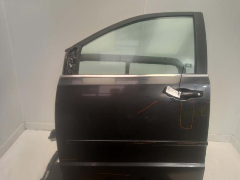 Chrysler Grand Voyager Left Front Door N/S 2008-2016 Black 5 Door Mpv