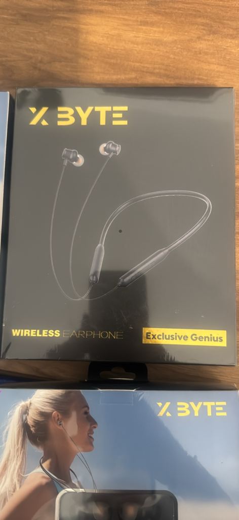 X BYTE Wireless Earphones Exclusive Genius - Brand New, Boxed