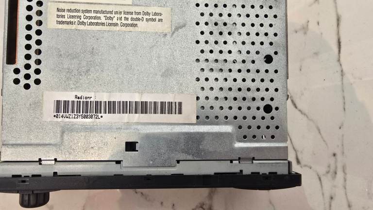 VOLKSWAGEN GOLF MK4 OEM Gamma Cassette Car Radio Player Stereo Head Unit 6NO 035 188