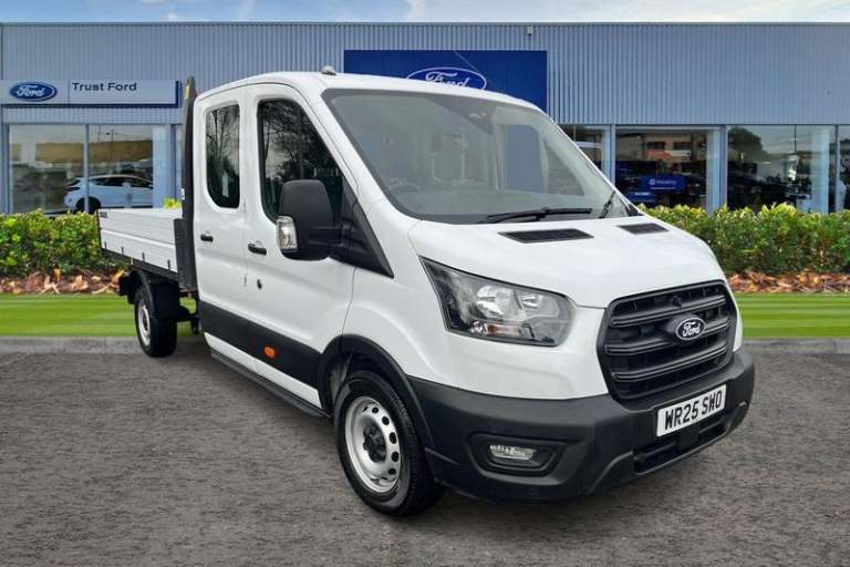 2025 Ford Transit 350 Leader L3 LWB Double Cab Tipper RWD 2.0 EcoBlue 165ps Manual Tipper Diesel ...