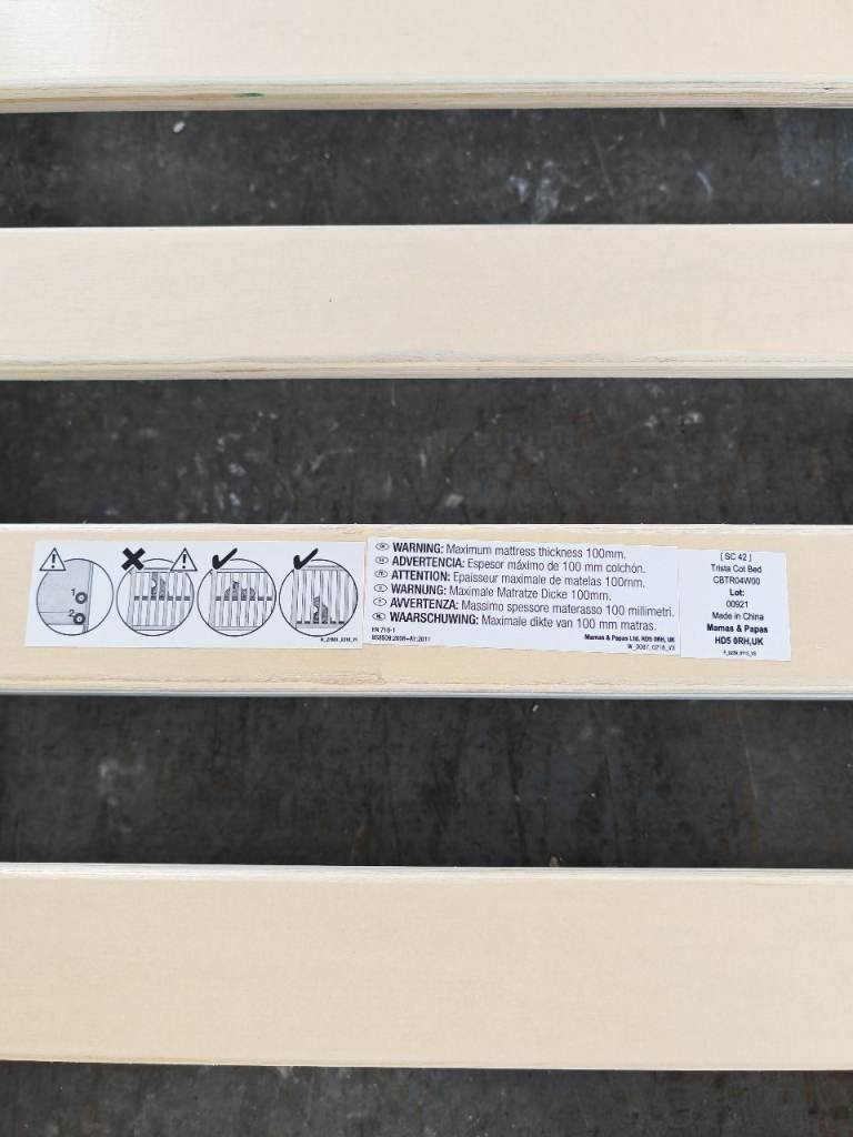 Mamas and Papas Trista Cot Bed