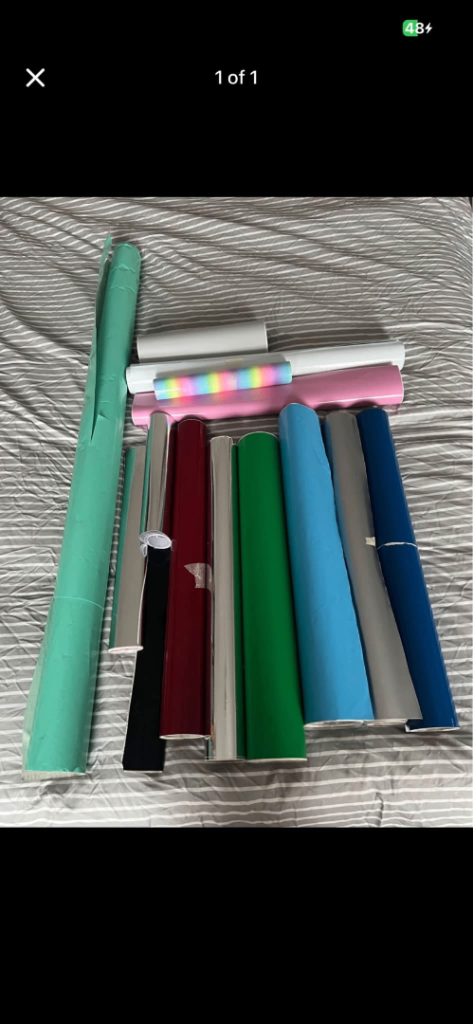 Cricut vinyl rolls 