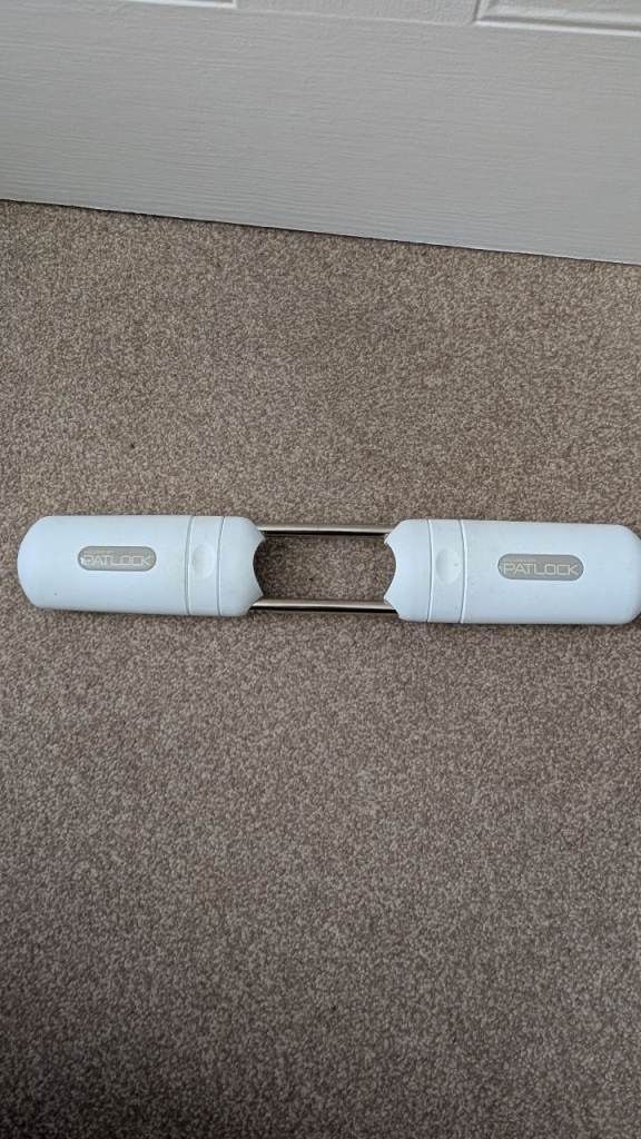 Patlock French Door Security Lock – Patio Door Anti-Theft Device