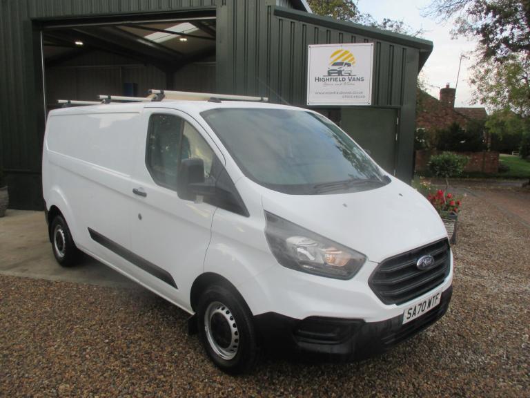2020 Ford Transit Custom 2.0 EcoBlue 105ps Low Roof Leader L2 LWB Van NO VAT NEW WET BELT FITTED ...