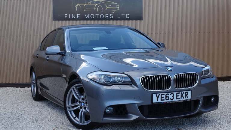 2013 BMW 5 Series 520d M Sport 4dr Step Auto [Start Stop] SALOON DIESEL Automatic