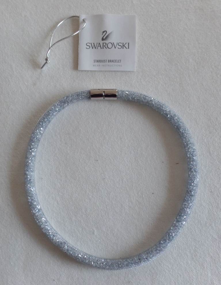 Swarovski 40 cm Blue-Grey Stardust Bracelet