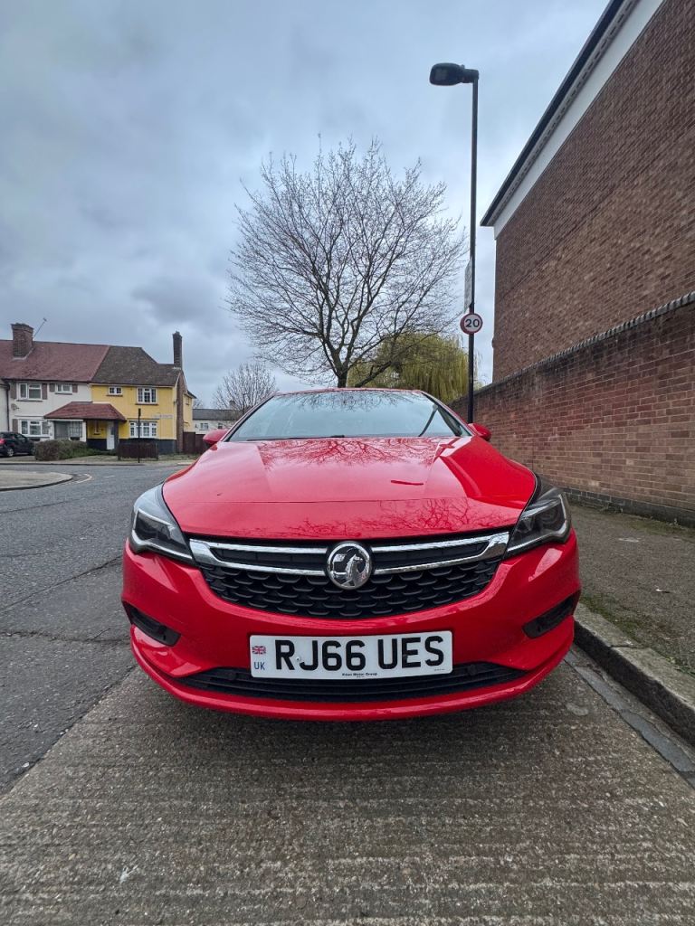 Vauxhall, ASTRA, Hatchback, 2016, Manual, 1399 (cc), 5 doors