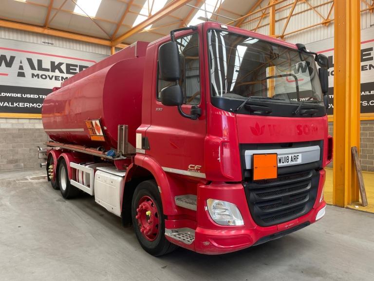 DAF CF330 *EURO 6* 6X2 19,000 LTR ALUMINIUM FUEL TANKER - 2018 - WU18 ARF