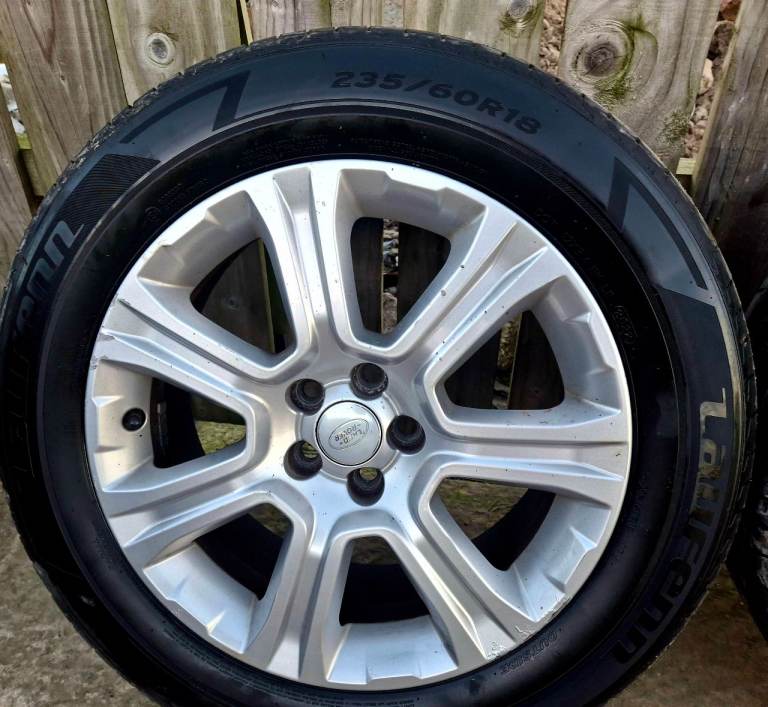 18 INCH EVOQUE FREELANDER DISCOVERY ALLOY WHEELS 5X108