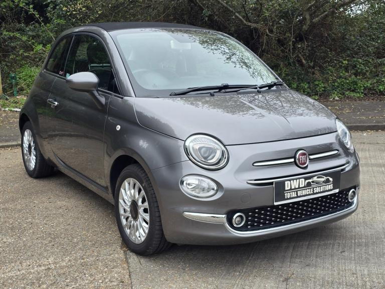 2019 Fiat 500c 1.2 Lounge Convertible 2dr Petrol Dualogic Euro 6 (s/s) (69 bhp)