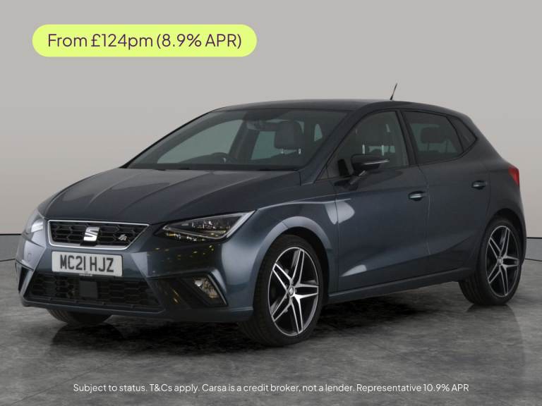2021 SEAT Ibiza 1.0 TSI FR Sport Hatchback 5dr Petrol Manual Euro 6 (s/s) GPF (95 ps) - DRI Hatch...