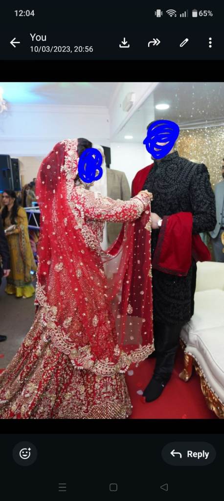 Asian wedding dress