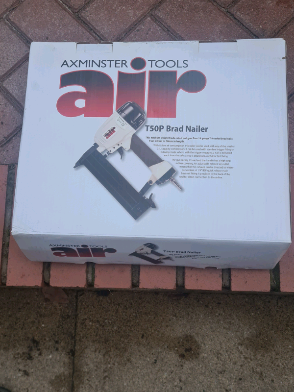 BRAD (AIR) NAILER AXMINSTER T50P (NEW)