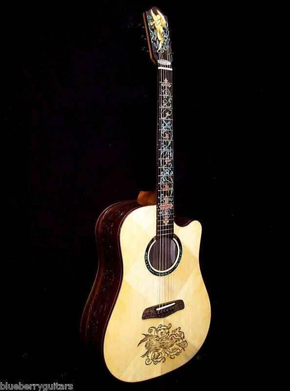 BLUEBERRY GROOVE FAITH GUITAR ( New Old Stock ) local pickup only.