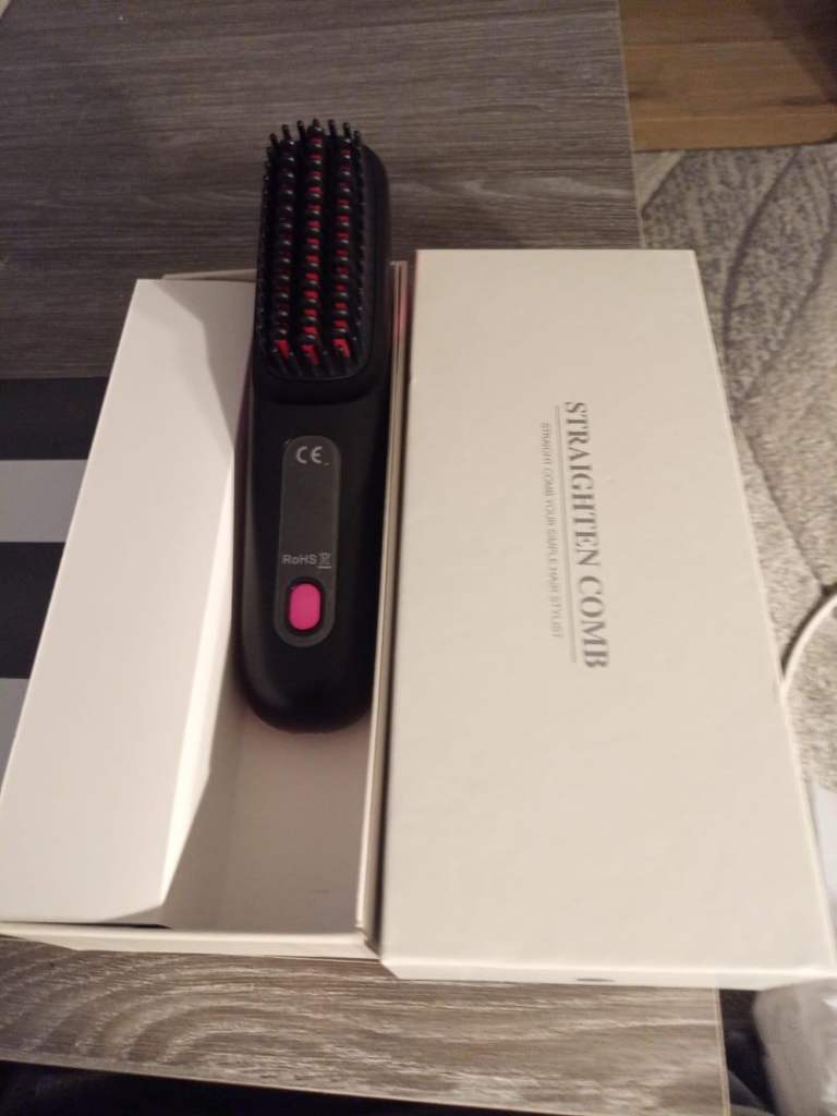 image for Hair straightener heated brush